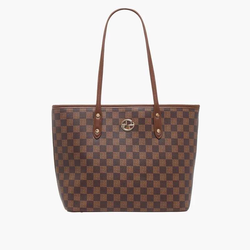 ساشا Tia Checked Tote Bag for Women